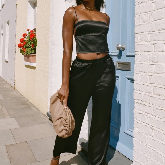 REFORMATION SILK PANT - Picture 1 of 4